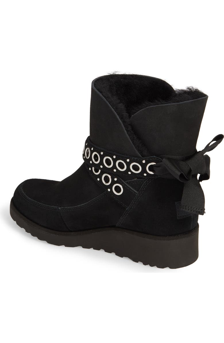 UGG<sup>®</sup> Alisia Grommet Bow Boot, Alternate, color,