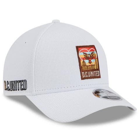 Men's New Era White D.C. United 2025 Jersey Hook 9FORTY M-Crown Adjustable Hat