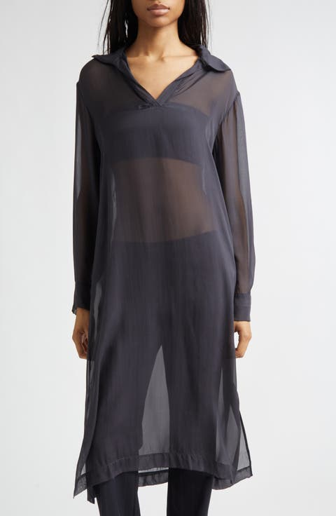 Sabre Silk Tunic Top