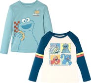 Sesame Street® 2-Pack Long Sleeve Graphic T-Shirts