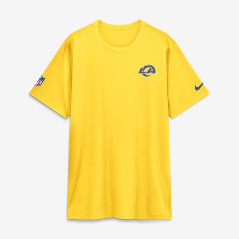 Men's Nike Gold Los Angeles Rams Classic Sol Legend Small Logo Dri-FIT T-Shirt