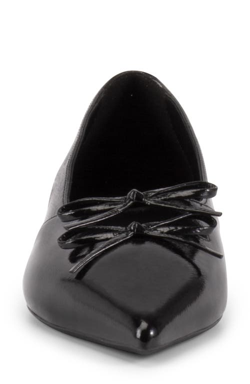Vagabond Shoemakers Hermine Pointed Toe Flat In Black