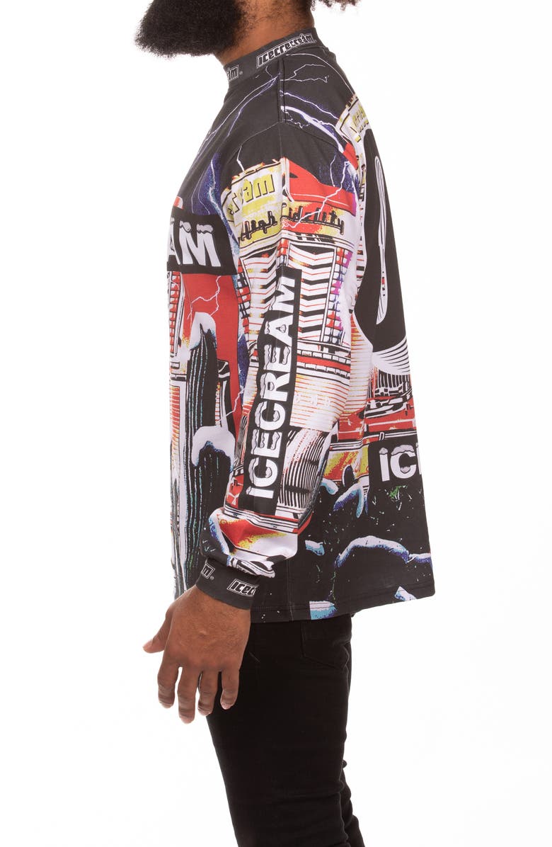 ICECREAM Yojimbo Cotton Jersey Graphic T-Shirt, Alternate, color, Jet Set