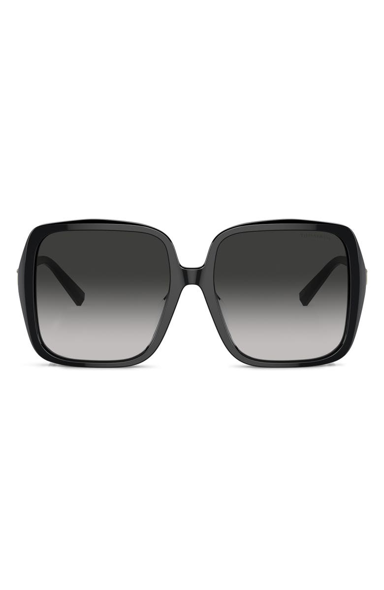 Tiffany & Co. 58mm Gradient Square Sunglasses, Main, color,
