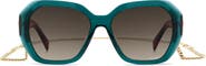 Missoni 55mm Gradient Geometric Sunglasses