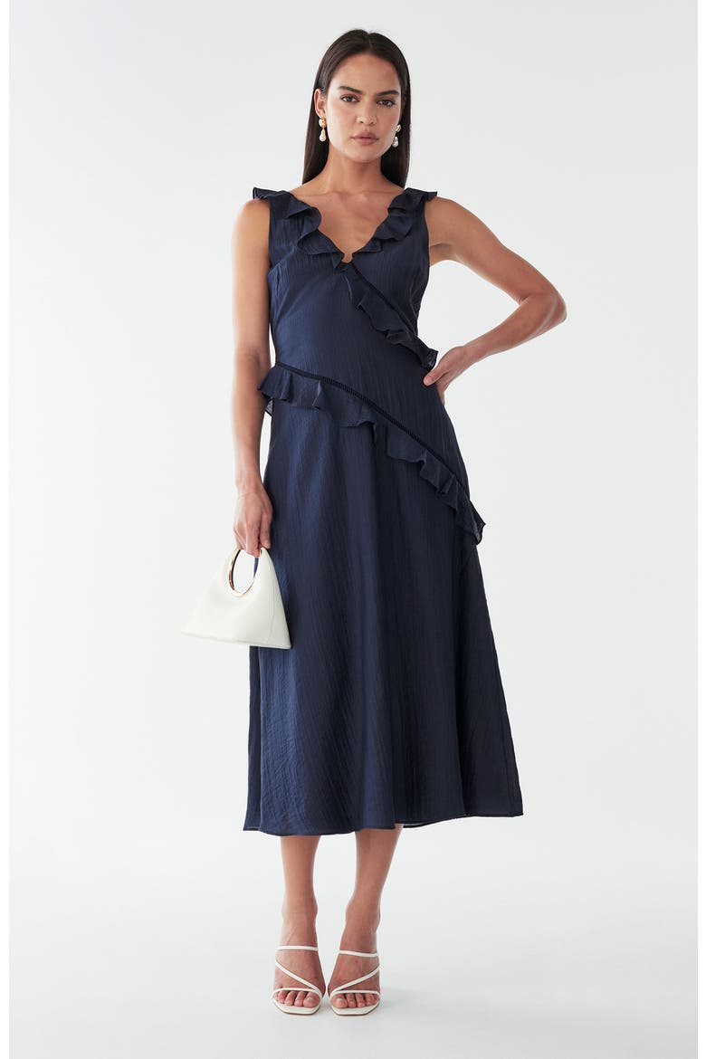 Fallon Maxi Dress, Main, color, Navy Blue