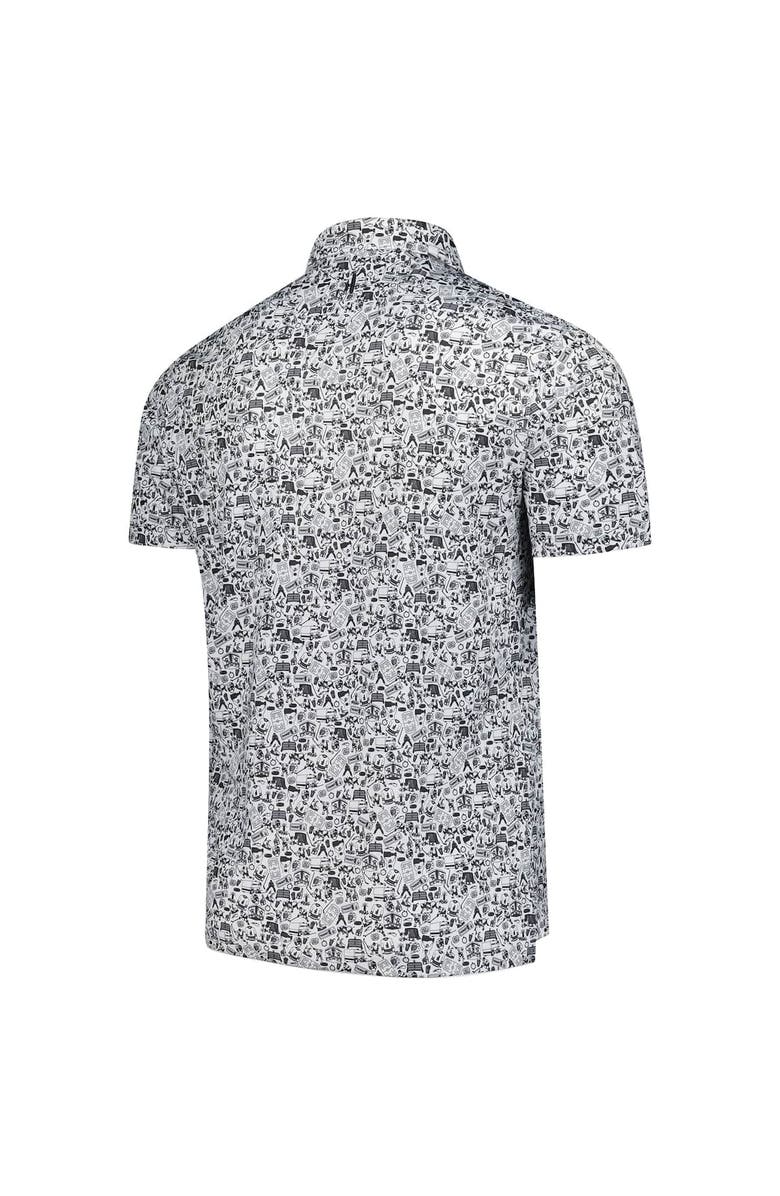 johnnie-O Men's johnnie-O  Black/White Pittsburgh Penguins Slapshot Polo, Alternate, color, Black