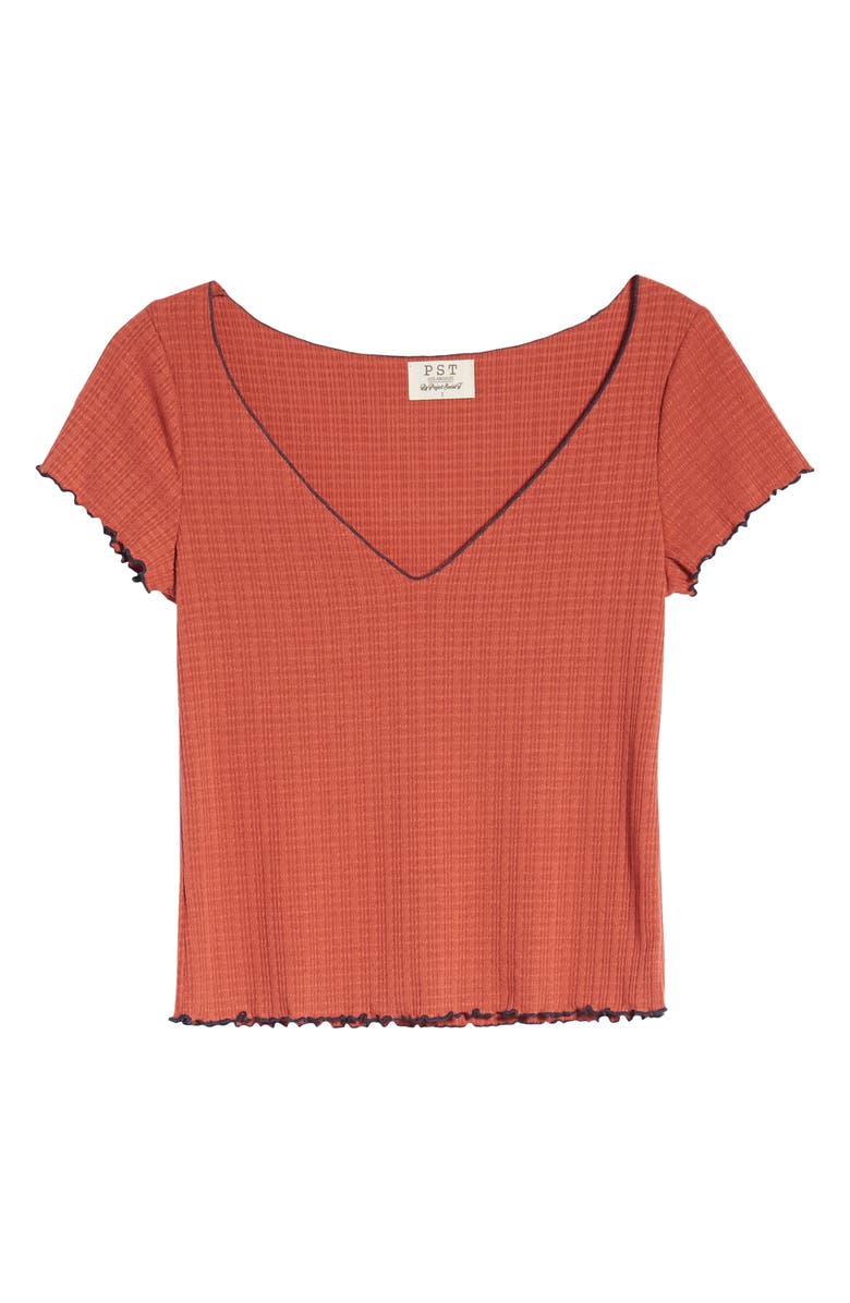 PST by Project Social T Lettuce Edge Baby Tee, Alternate, color, 