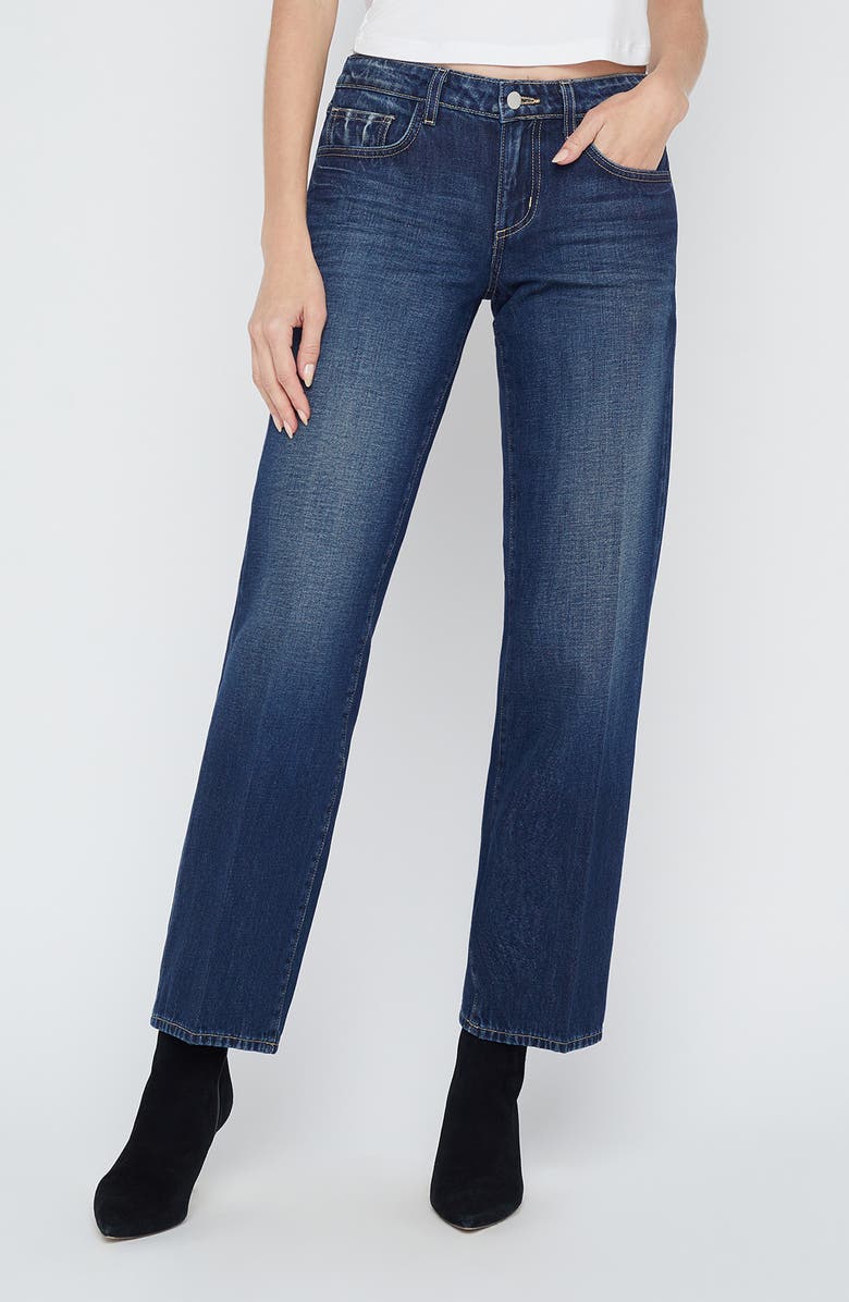 L'AGENCE Tatum Low Rise Stovepipe Jeans, Main, color, 