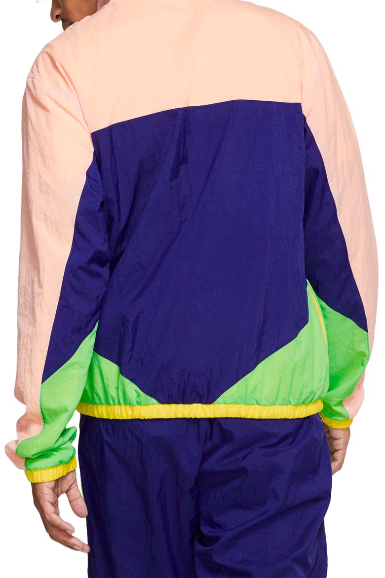 Sportswear Flight Nylon Jacket, Alternate, color, REGENCY PURPLE/ BLEACHED CORAL