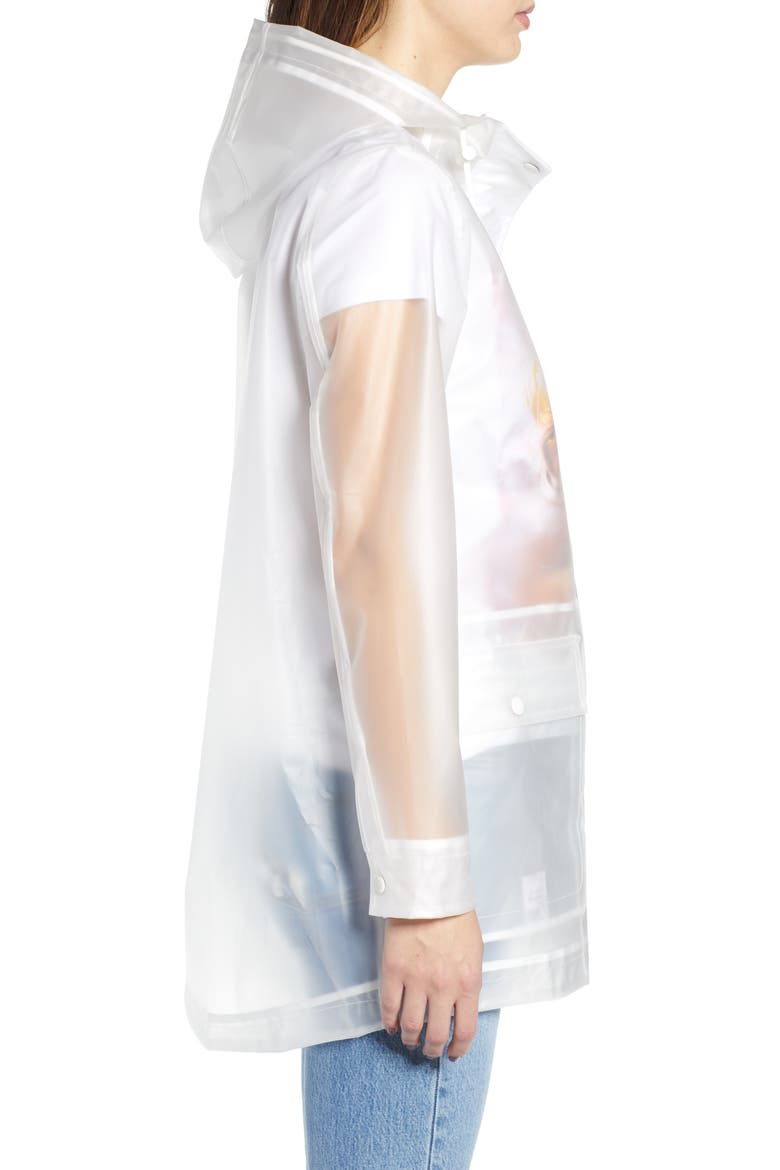 Levi's® Translucent Rain Jacket, Alternate, color, CLEAR