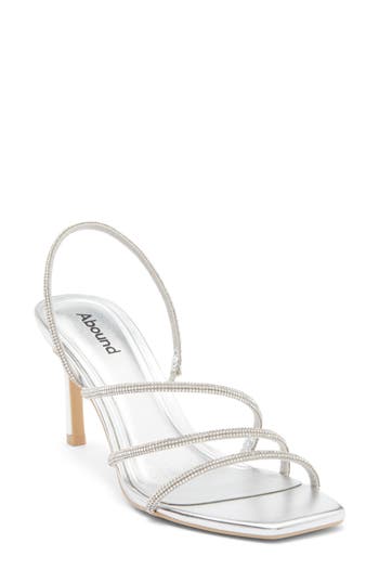 Abound Madelynn Slingback Sandal In Silver