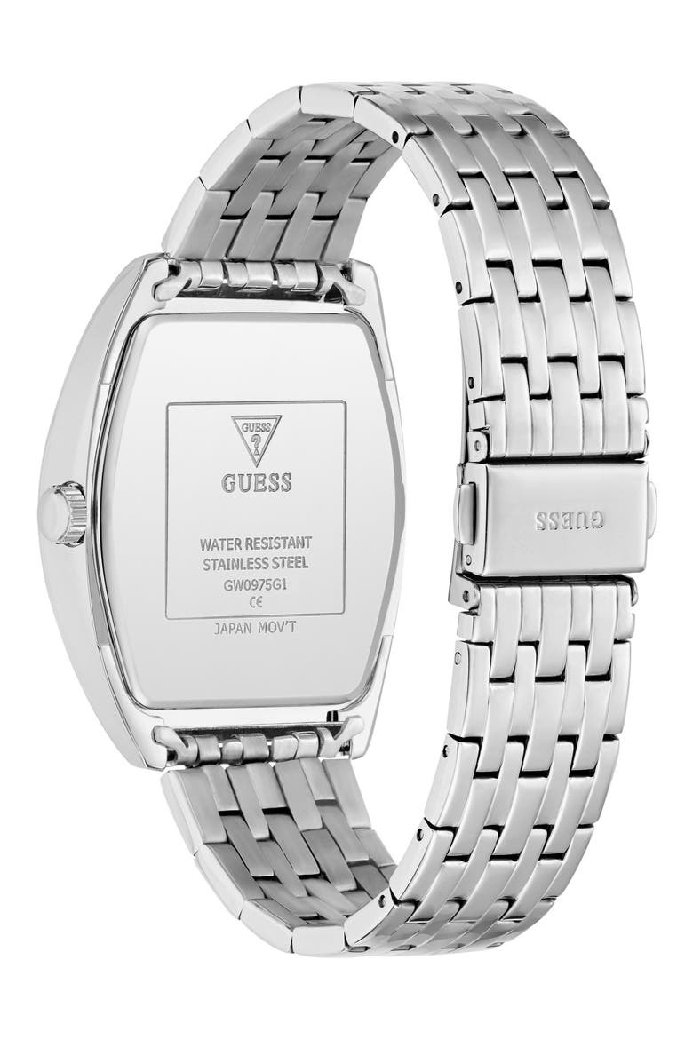 Multifunction Tonneau Bracelet Watch, 38mm, Alternate, color, SILVER TONE