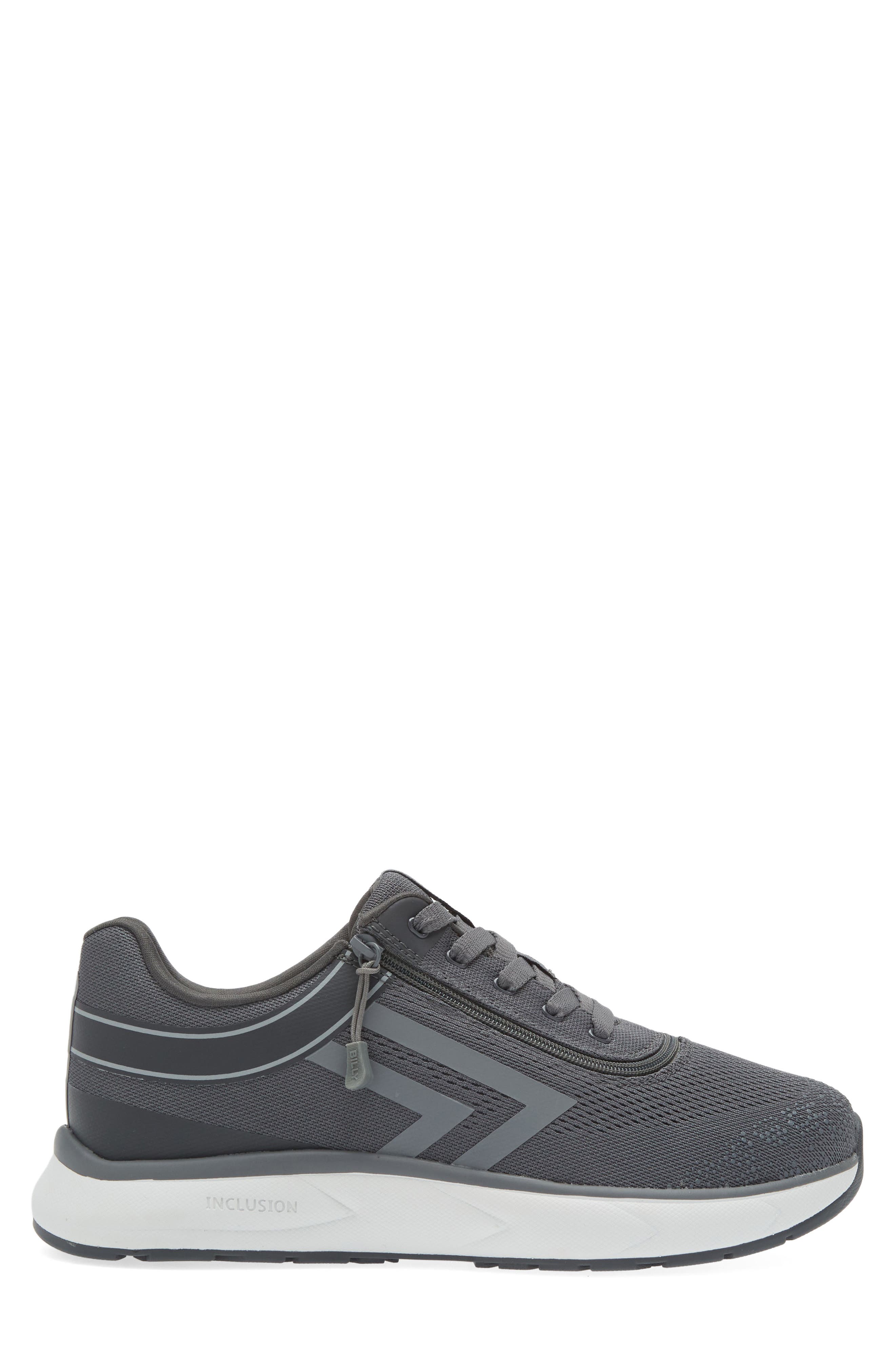 BILLY Footwear Inclusion Too Sneaker, Alternate, color, Charcoal/ Metallic