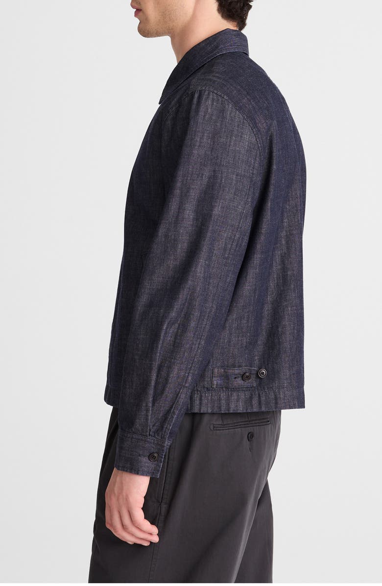 Madewell Denim Service Jacket, Alternate, color, Indigo