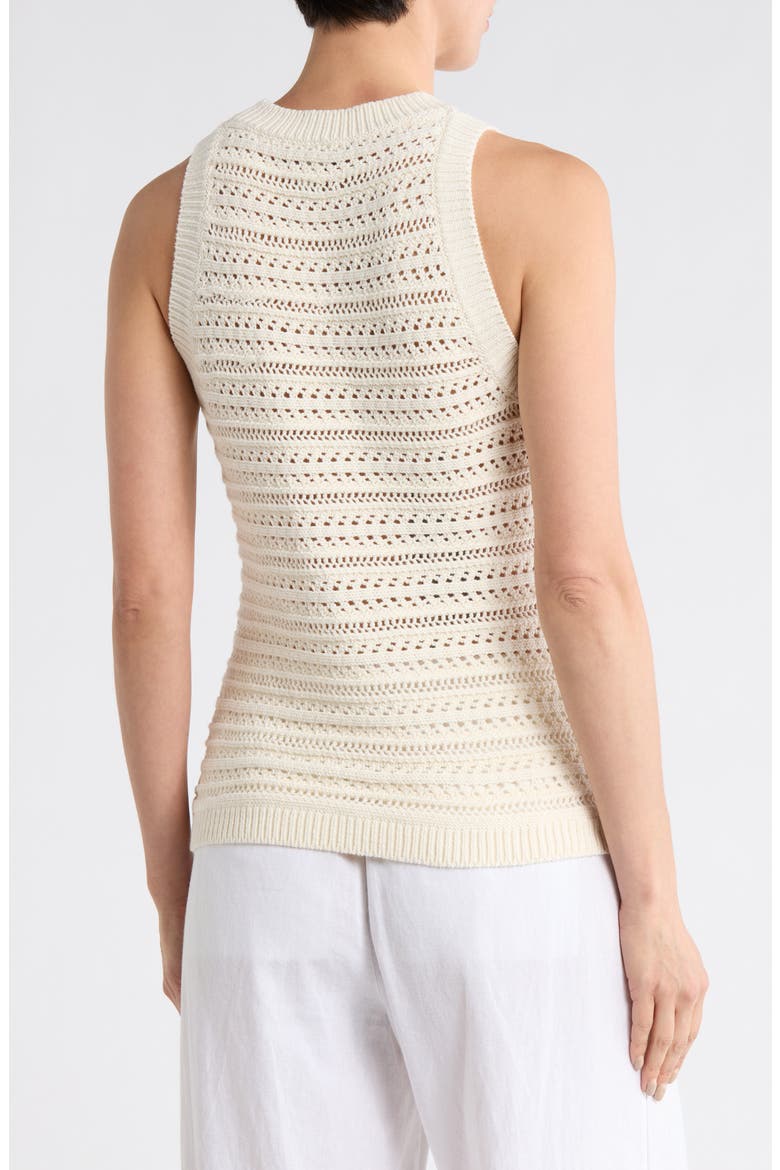 Open Stitch Sweater Tank, Alternate, color, BLEACHED SAND