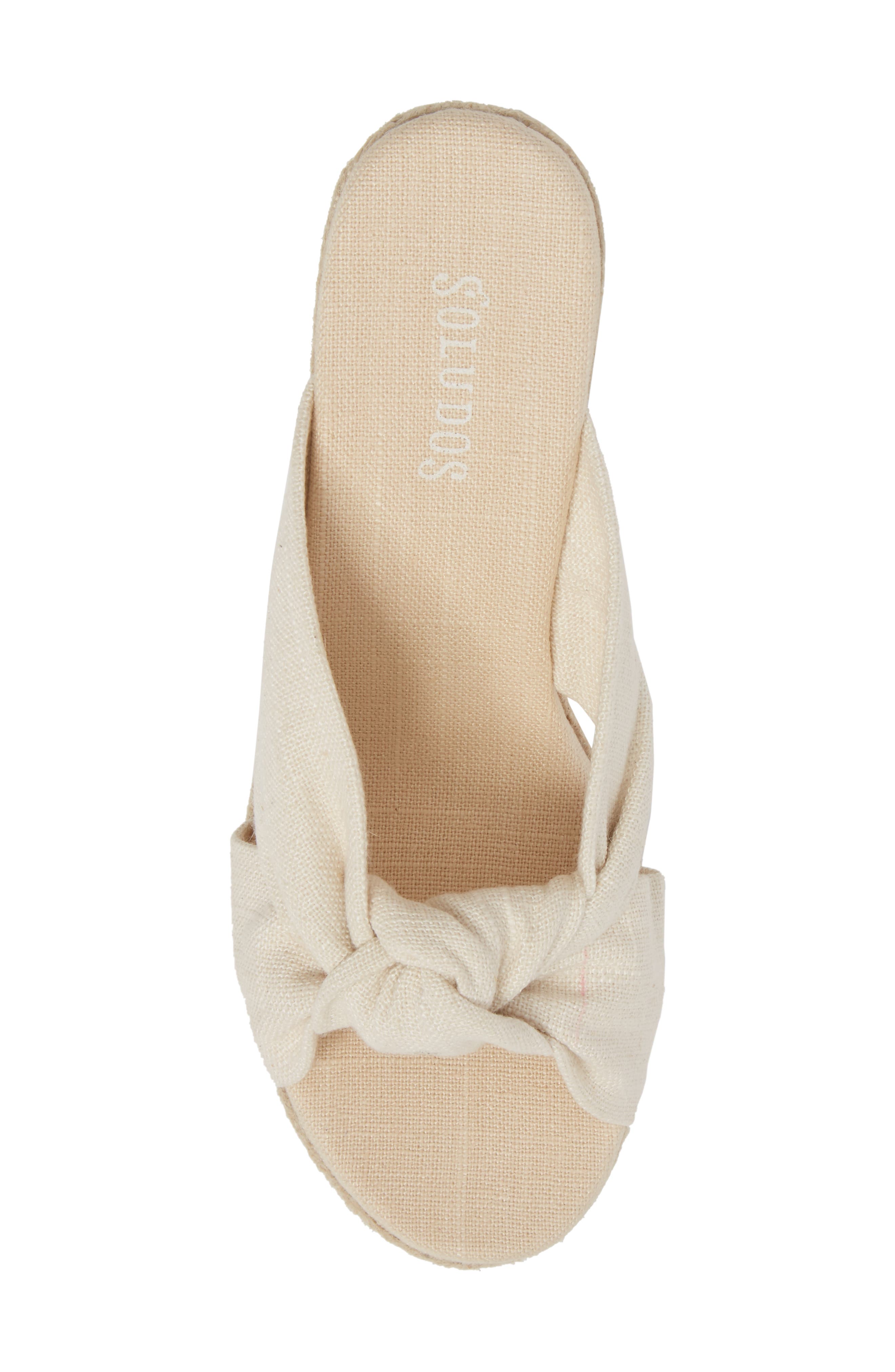 Soludos Espadrille Wedge Sandal, Alternate, color, 