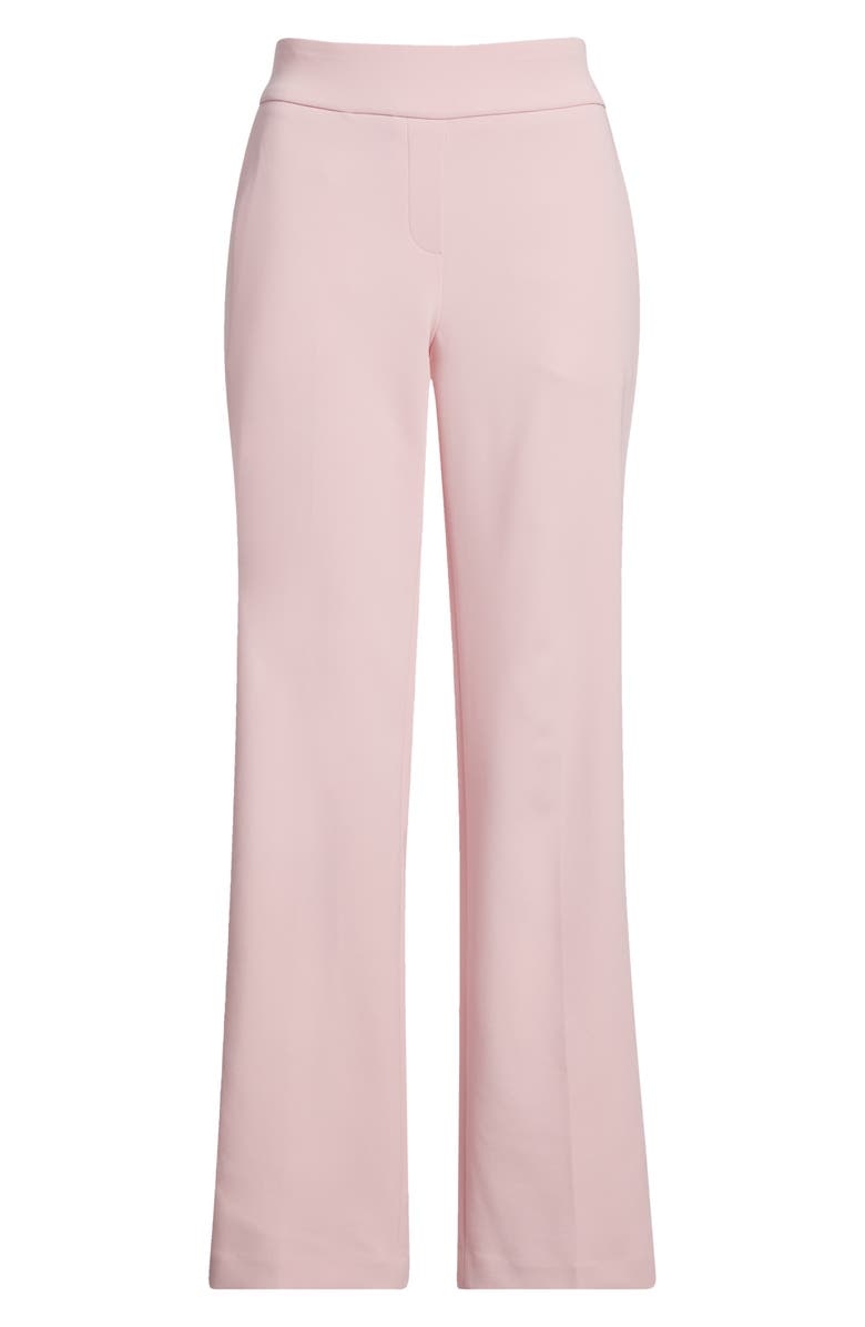Anne Klein High Waist Bootcut Pull-On Pants, Alternate, color, Rose Water