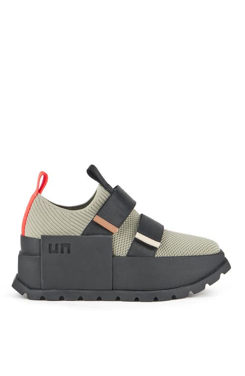 United Nude Roko Run Platform Sneaker In Sustained Grey