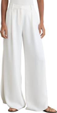 Reiss Deena Side Split Wide Leg Trousers