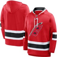 FANATICS Men's Fanatics Red Carolina Hurricanes Prime Time Fleece Hoodie