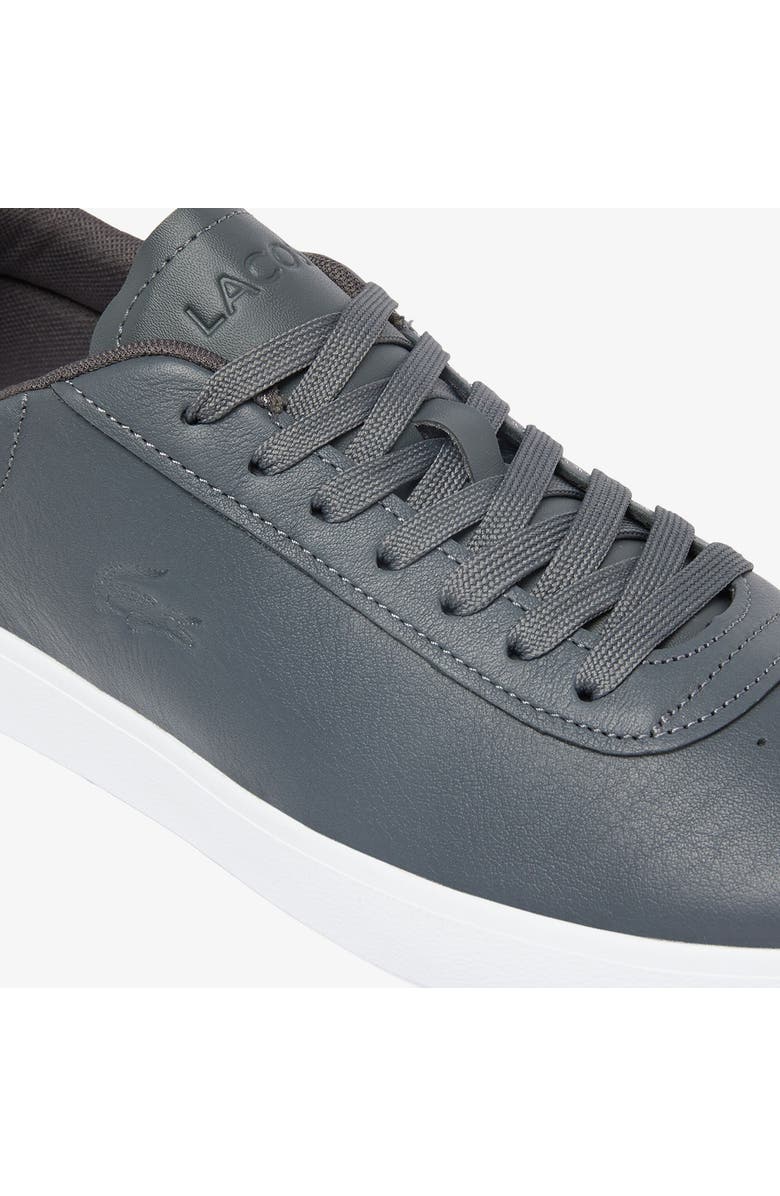 Lacoste Baseshot EVO 12 Sneaker, Alternate, color, Dark Grey/ White