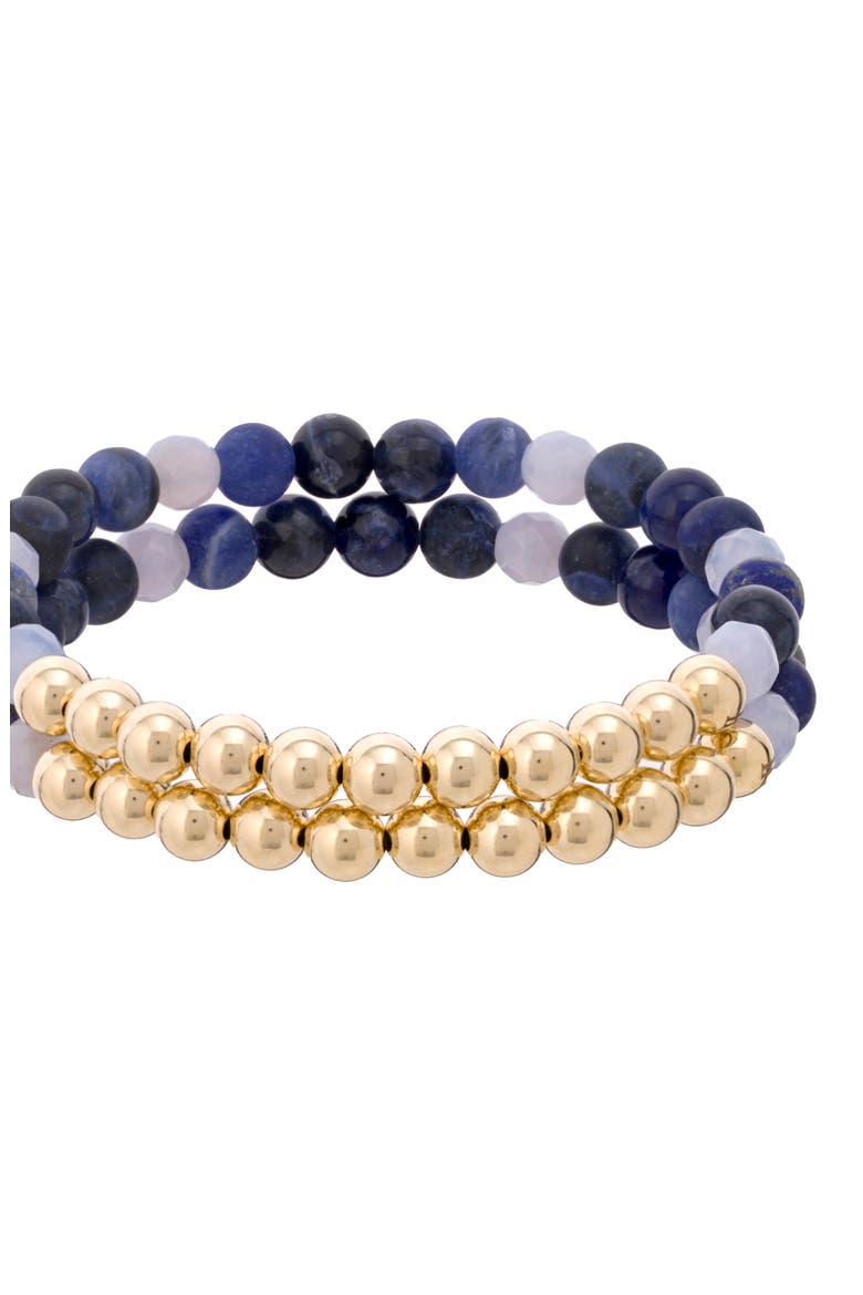 N12 Express & Communicate Set of 2 Healer's Bracelets, Alternate, color, YELLOW GOLD
