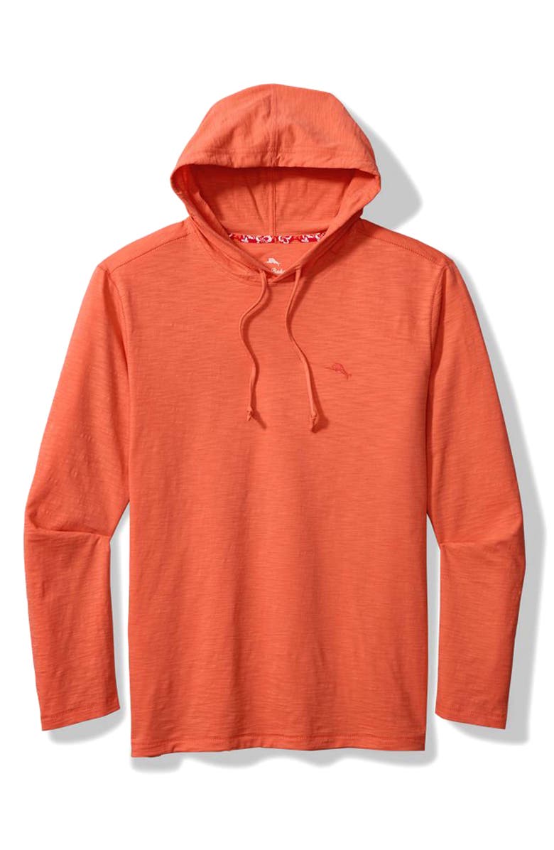 Tommy Bahama Bali Beach Pullover Hoodie, Main, color, Ember Red