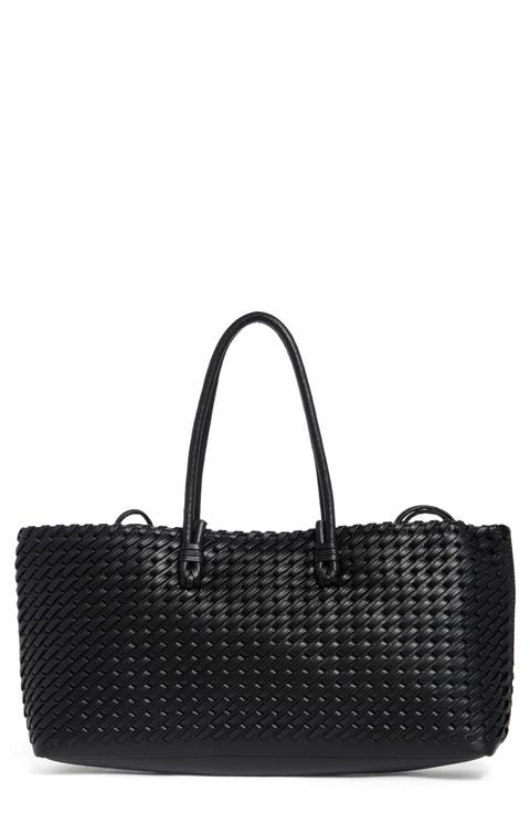 Woven Stitch Shoulder Bag