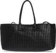 MODA LUXE Woven Stitch Shoulder Bag