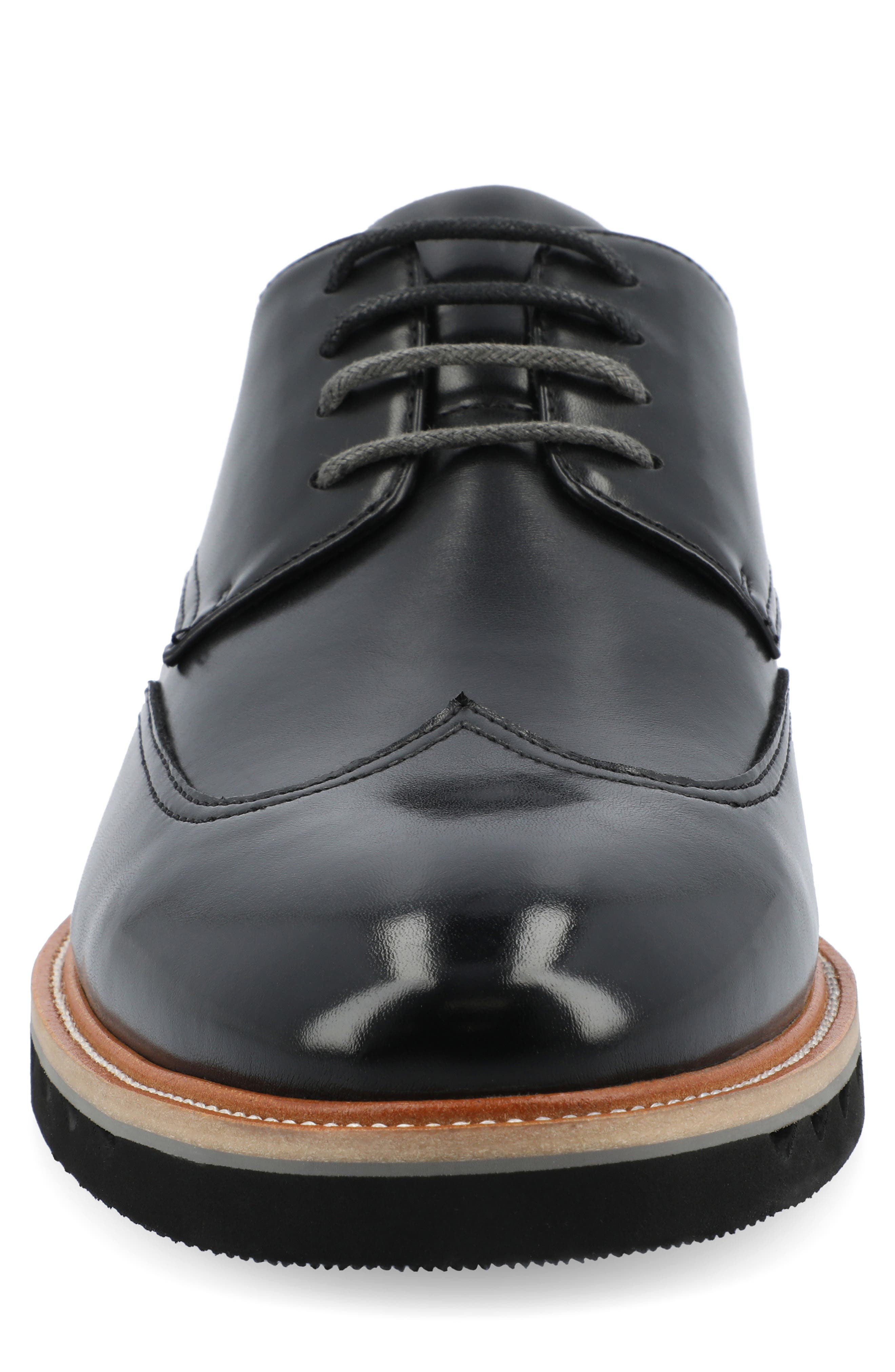 VANCE CO Evander Tru Comfort Wingtip Derby, Alternate, color, Black