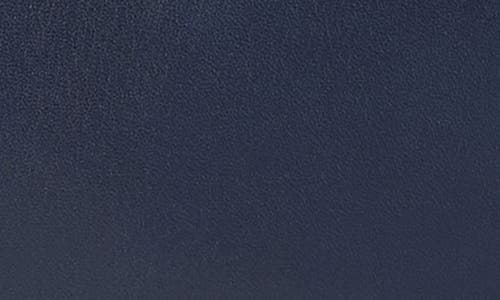 Brahmin Ady Croc Embossed Leather Wallet In Blue