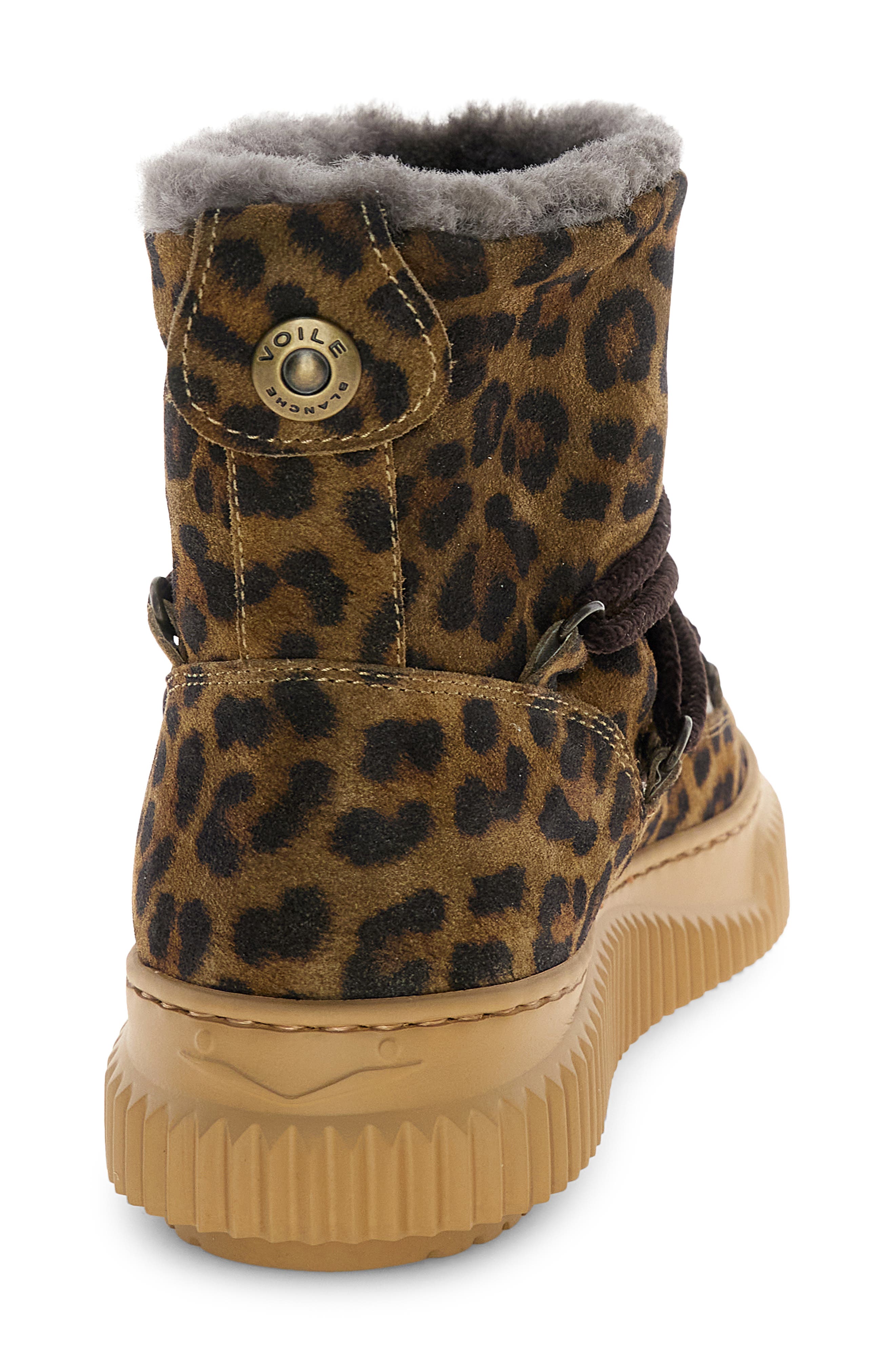 Voile Blanche Cortina Genuine Shearling Bootie, Alternate, color, Brown