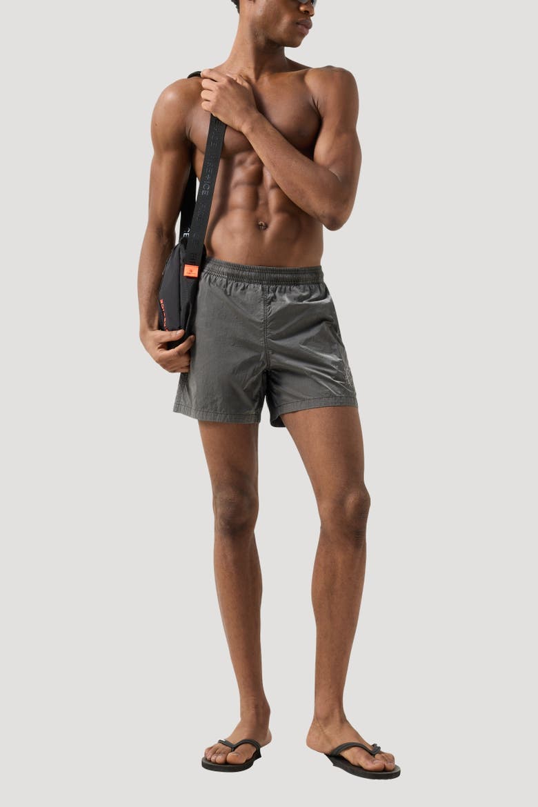 Laron Swim Shorts, Alternate, color, Anthracite
