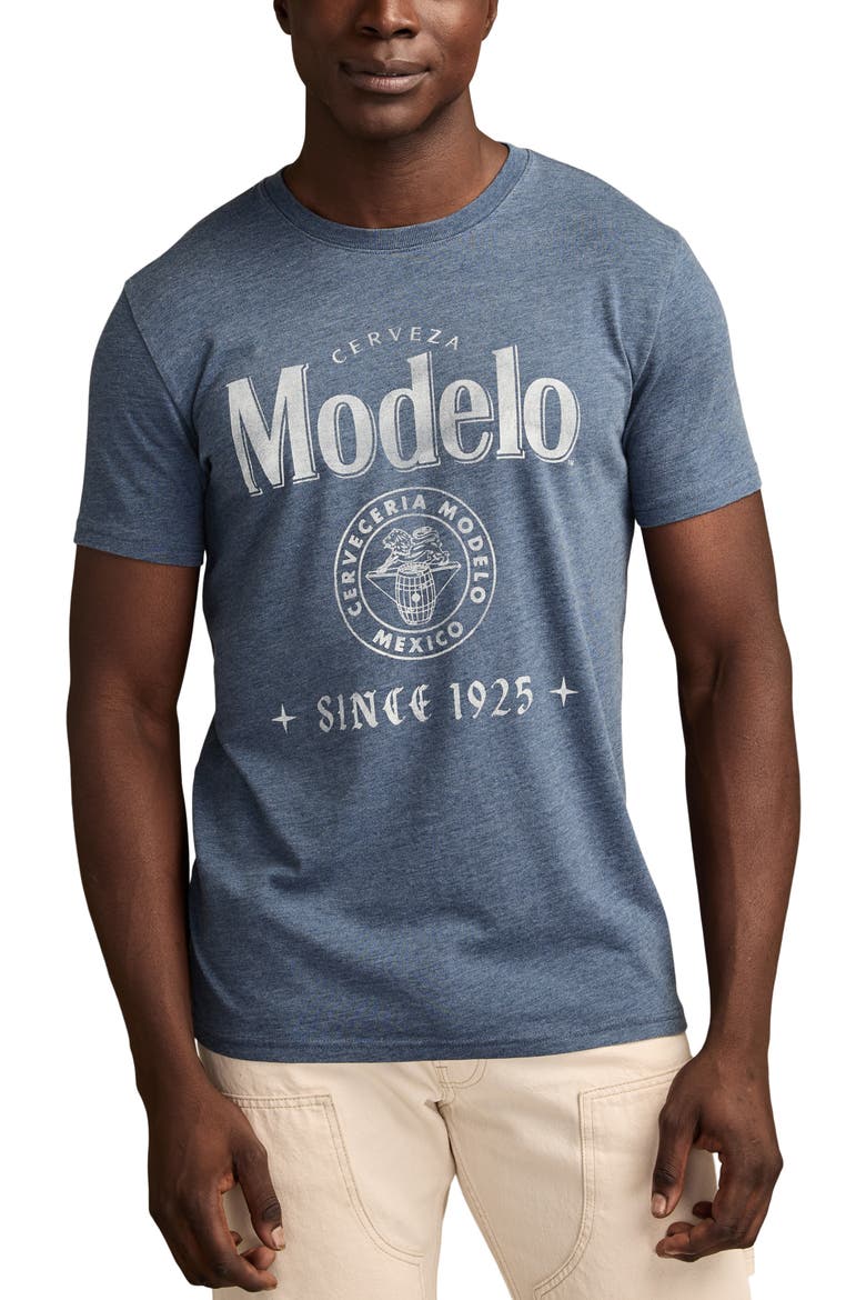 Modelo Cotton Graphic T-Shirt, Main, color, INSIGNIA BLUE