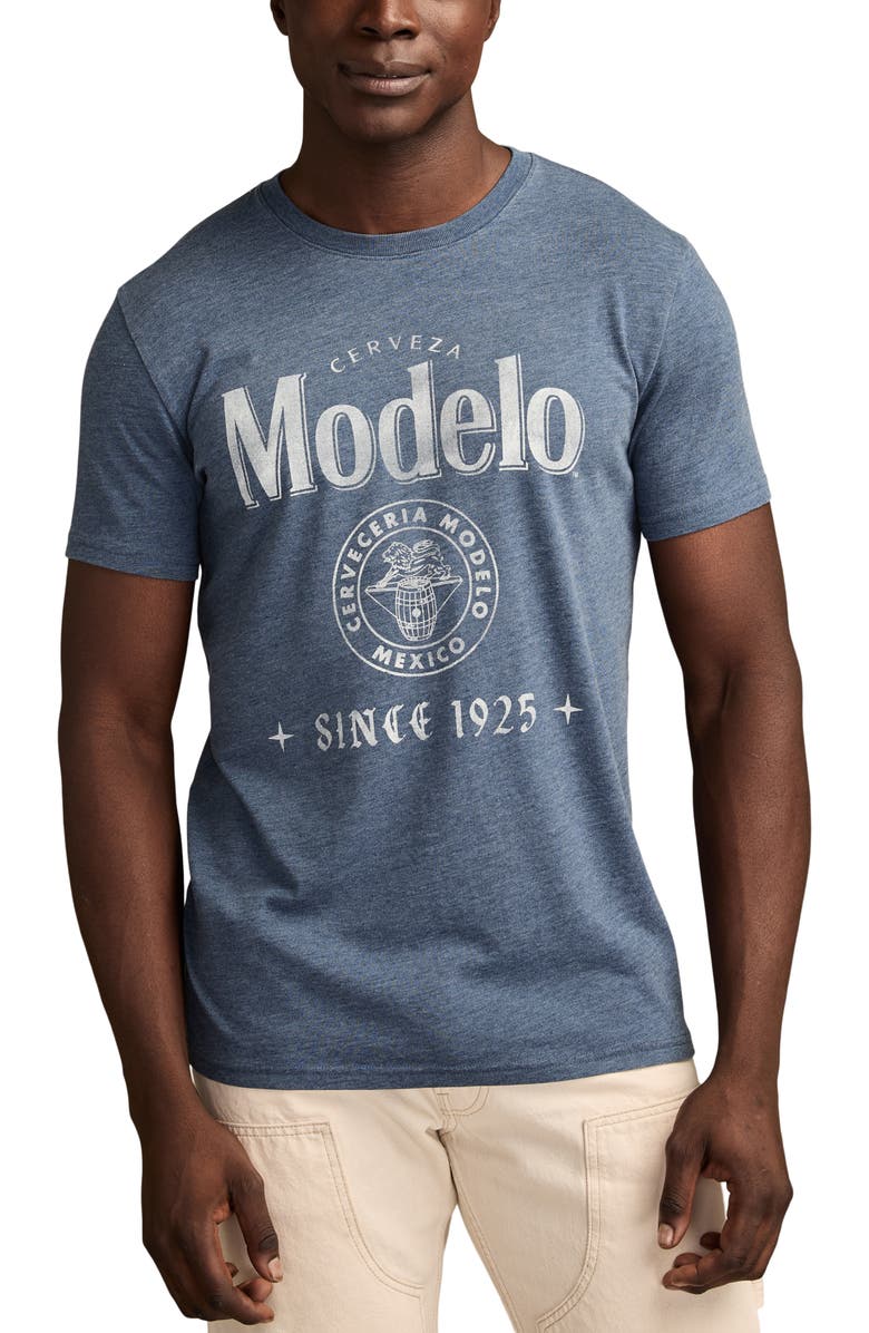 Lucky Brand Modelo Cotton Graphic T-Shirt, Main, color,
