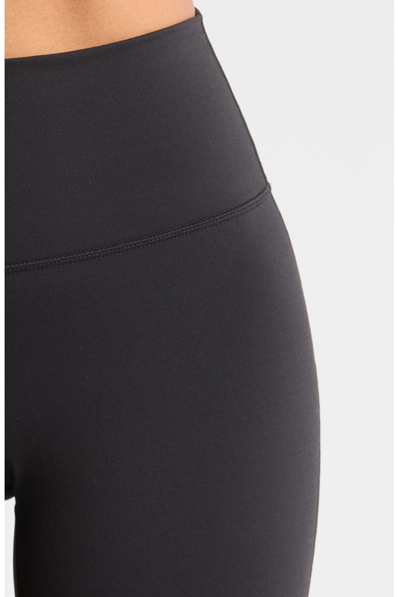 Flex High Waist Flare Leg Pants, Alternate, color, BLACK