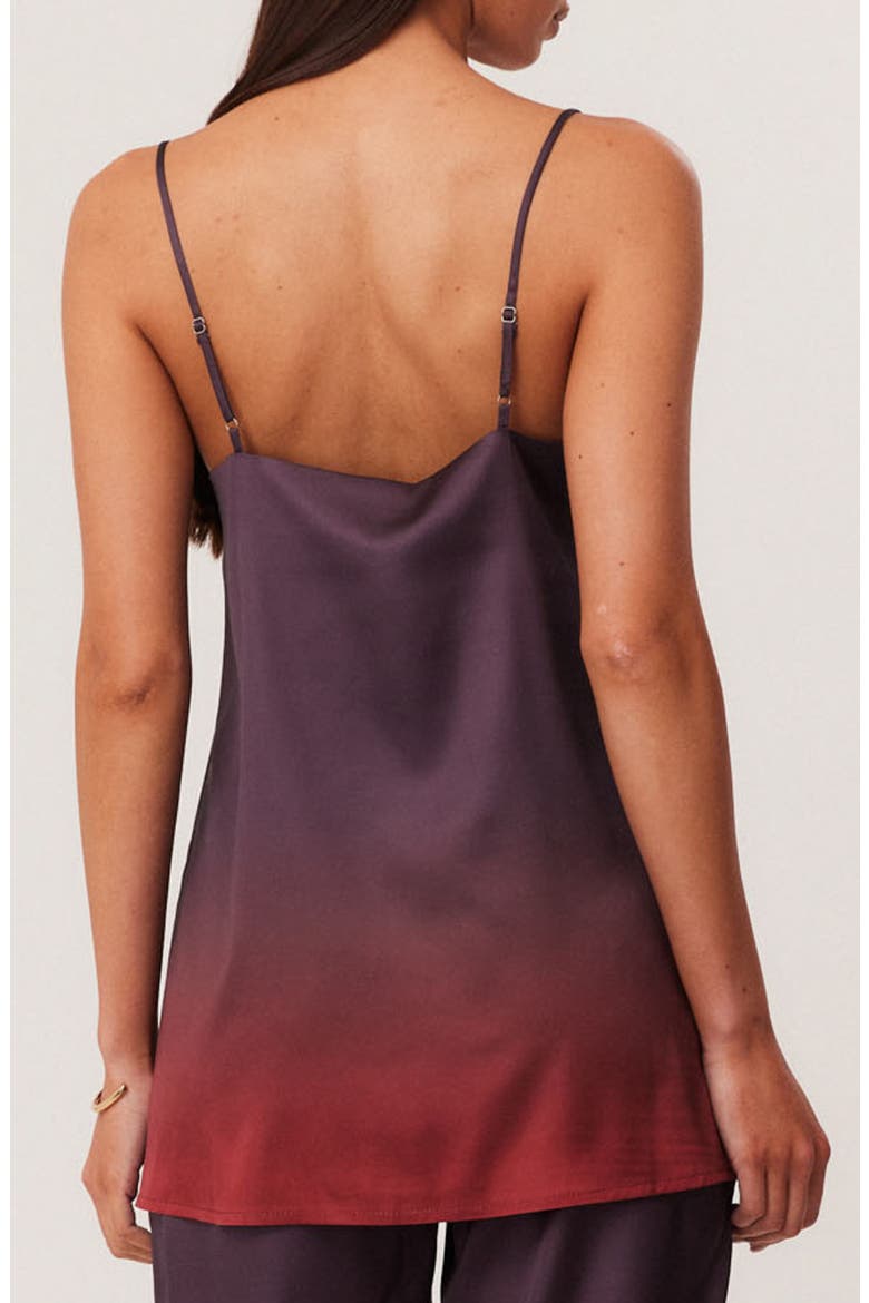 Amaya Long Line Ombré Top, Alternate, color, PLUM OMBRE