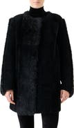 Akris punto Genuine Shearling Coat