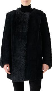 Akris punto Genuine Shearling Coat
