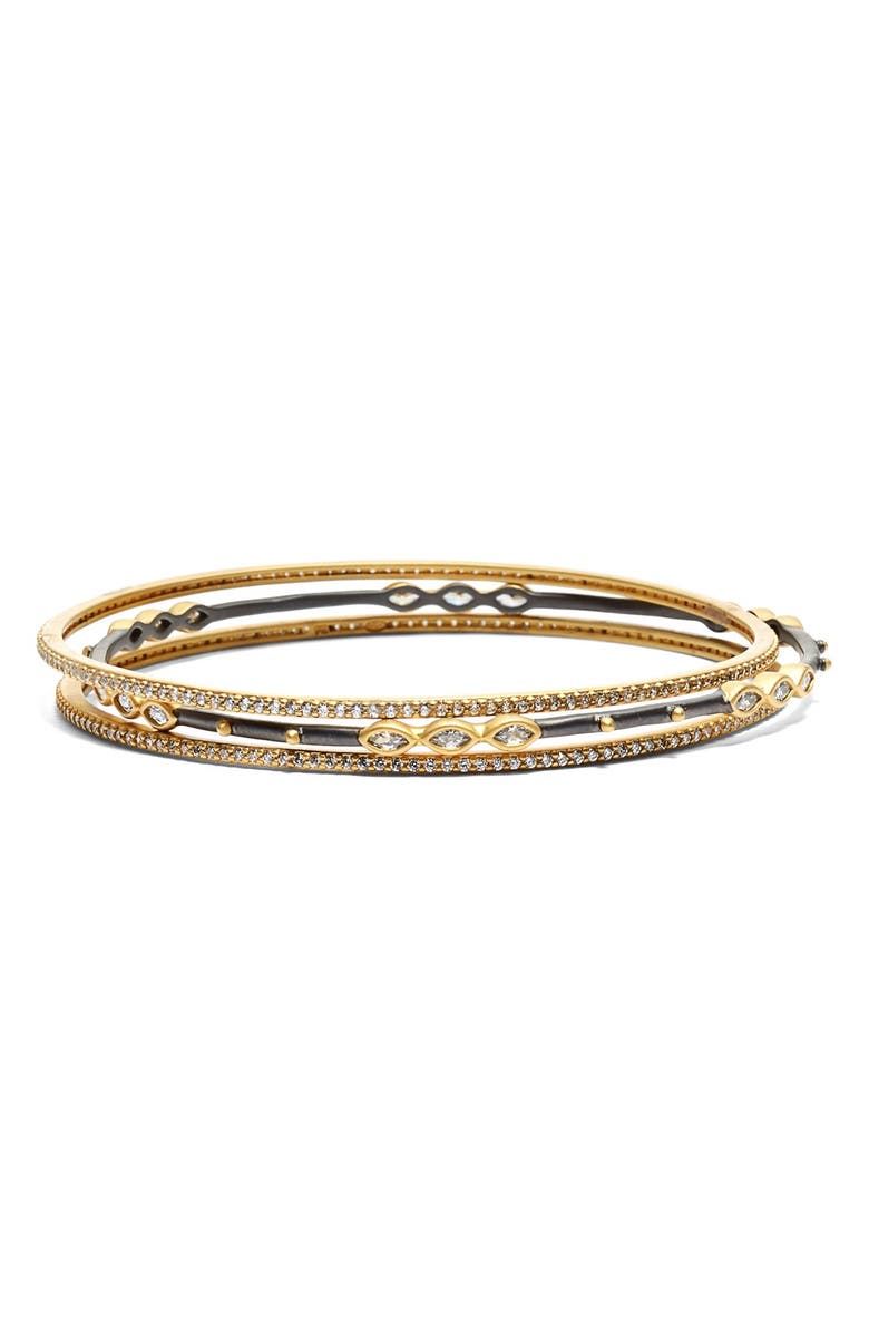 FREIDA ROTHMAN Encrusted Bangles, Main, color,