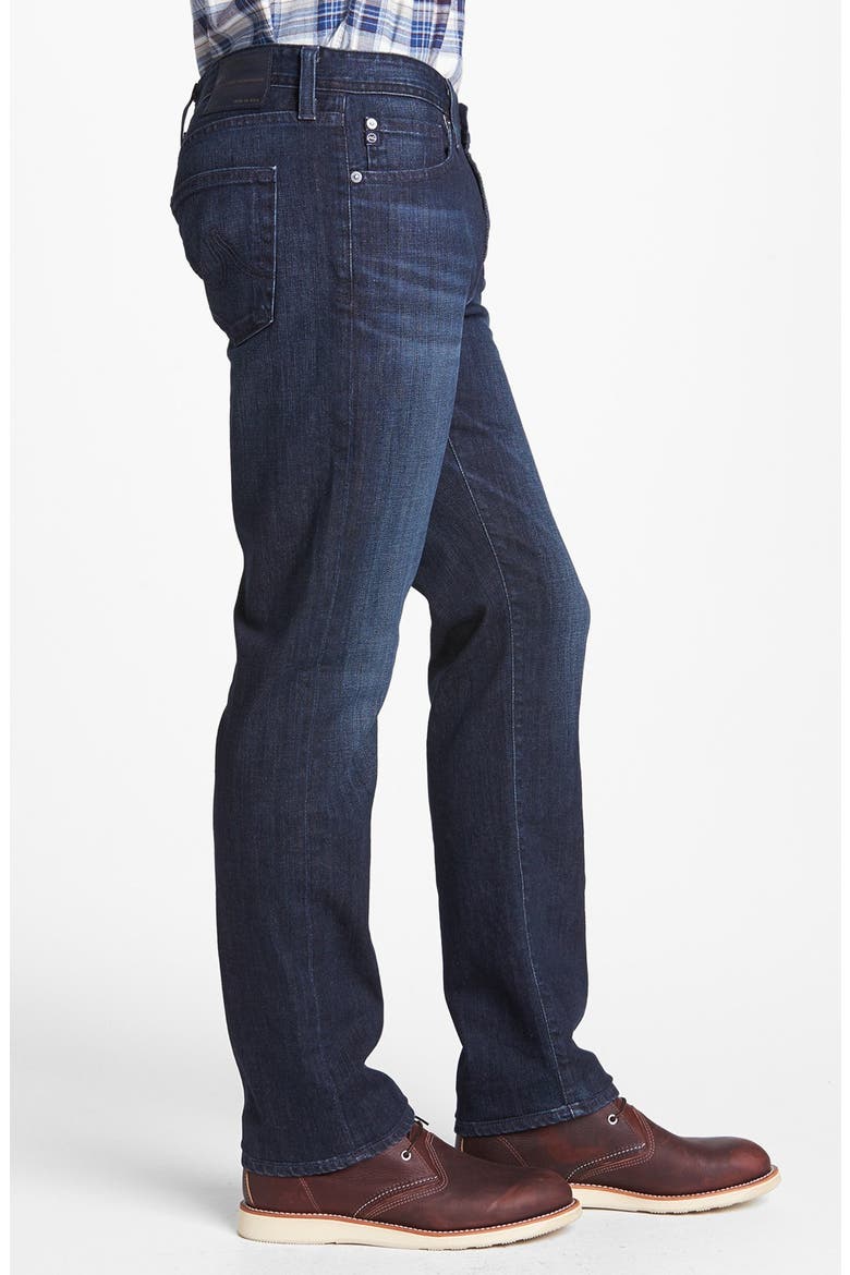 Graduate Straight Leg Baggy Jeans, Alternate, color, BLUR WASH