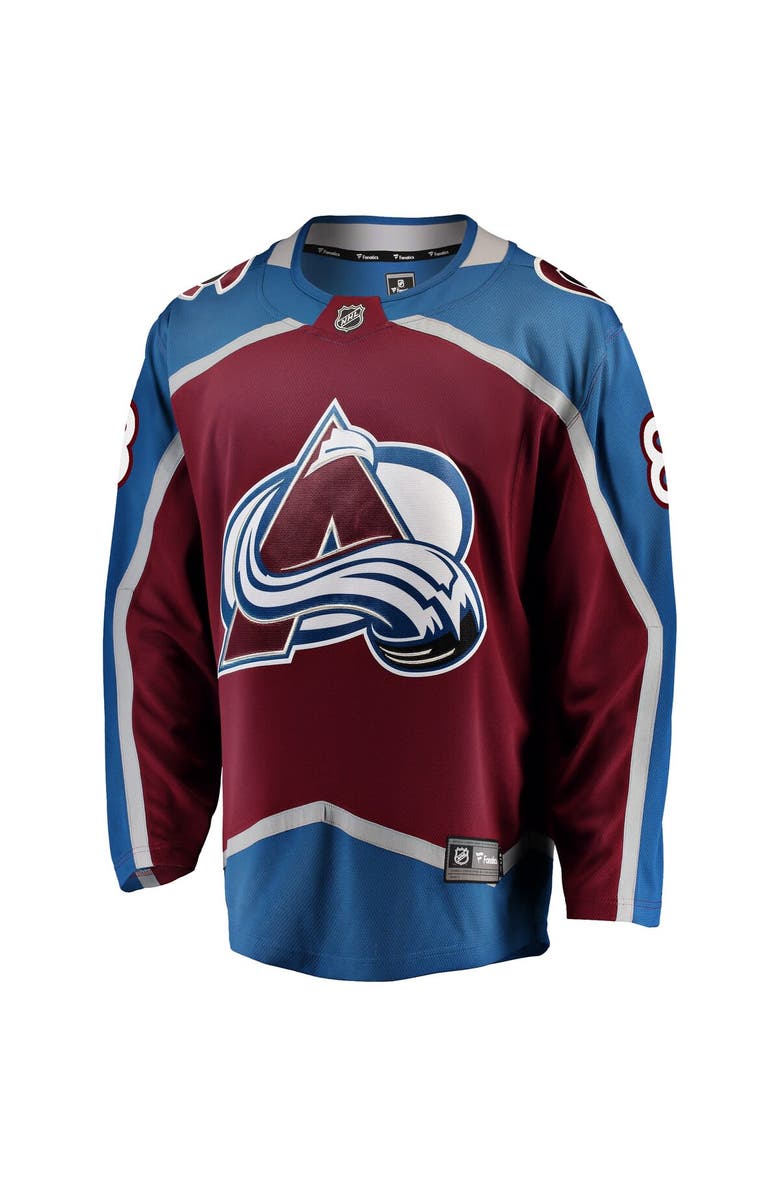 FANATICS Men's Fanatics Branded Cale Makar Burgundy Colorado Avalanche Home Premier Breakaway Player Jersey, Alternate, color, 