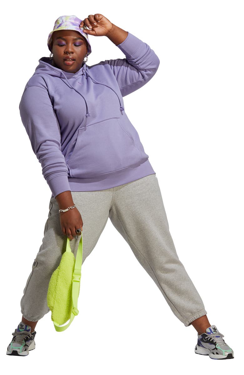 adidas Lifestyle High Waist Fleece Joggers, Alternate, color,