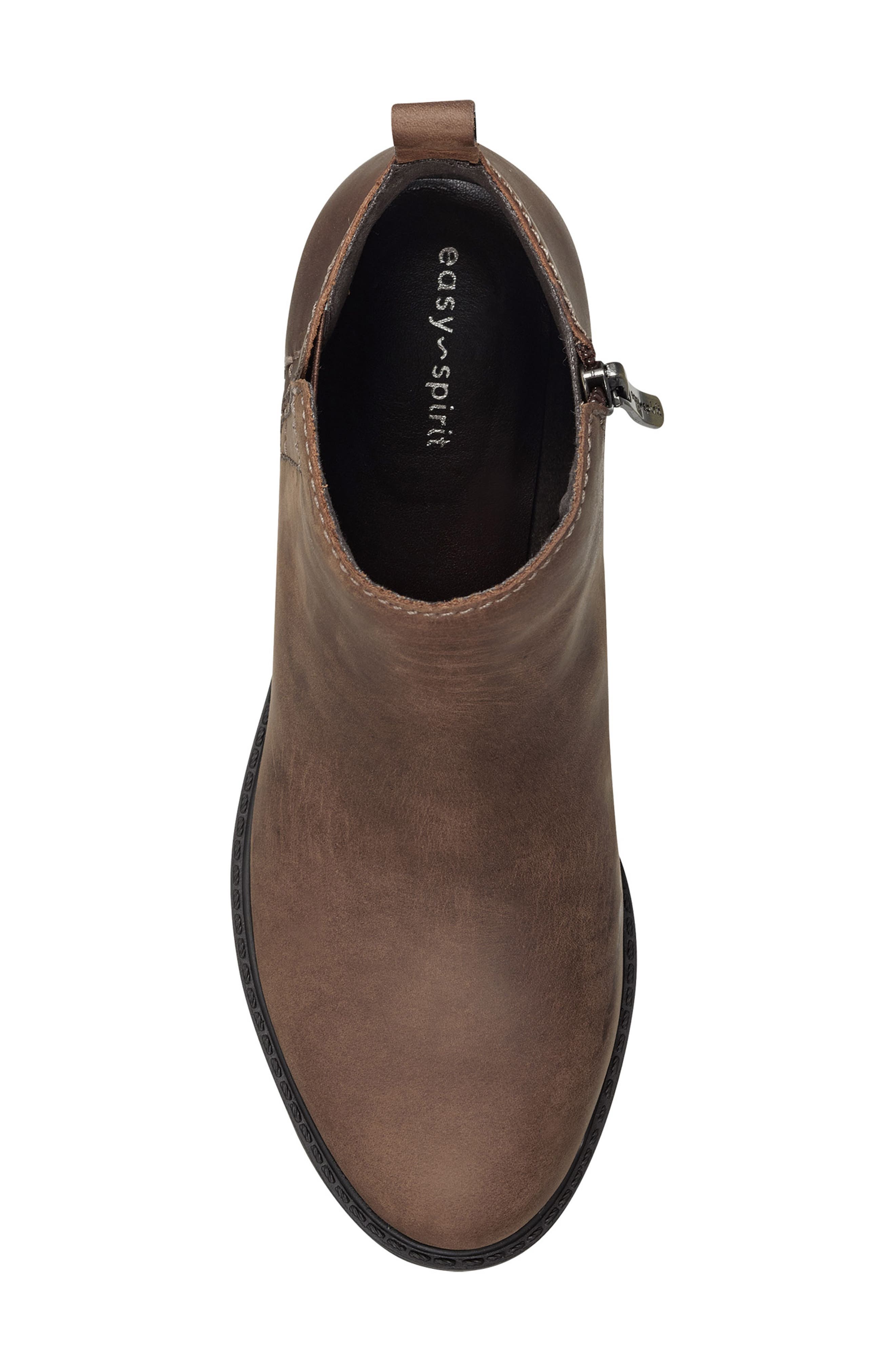 Larime Zip Bootie, Alternate, color, TAN LEATHER