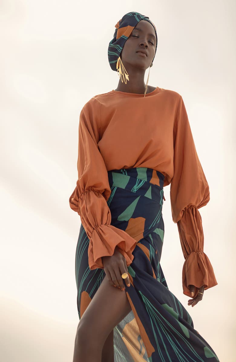 DIARRABLU Seur Wrap Skirt, Alternate, color,