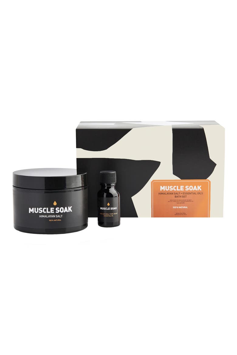 Muscle Soak Bath Set, Main, color, NONE
