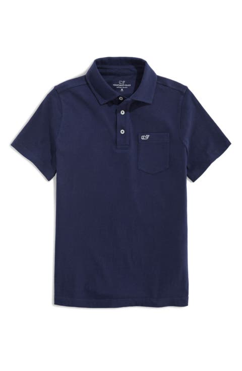 Kids' Slub Jersey Polo
