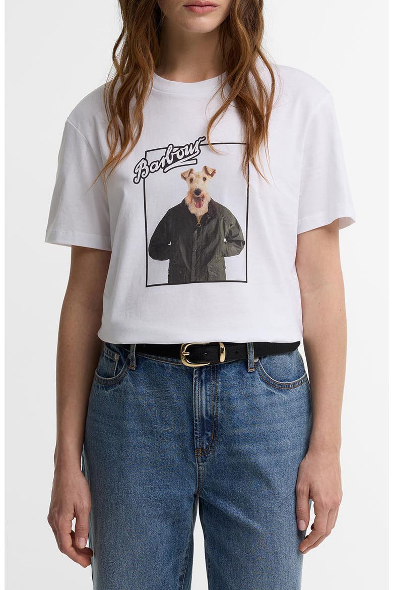 Mariana Graphic T-Shirt, Main, color, WHITE