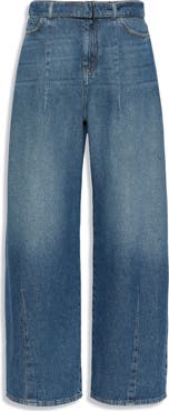 Weekend Max Mara Madia Belted Wide Leg Jeans